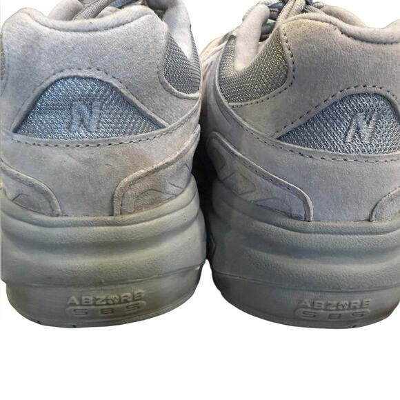 New Balance Suede Gray Walking Shoes Mens Size 11 MW927GR Comfort Rollbar